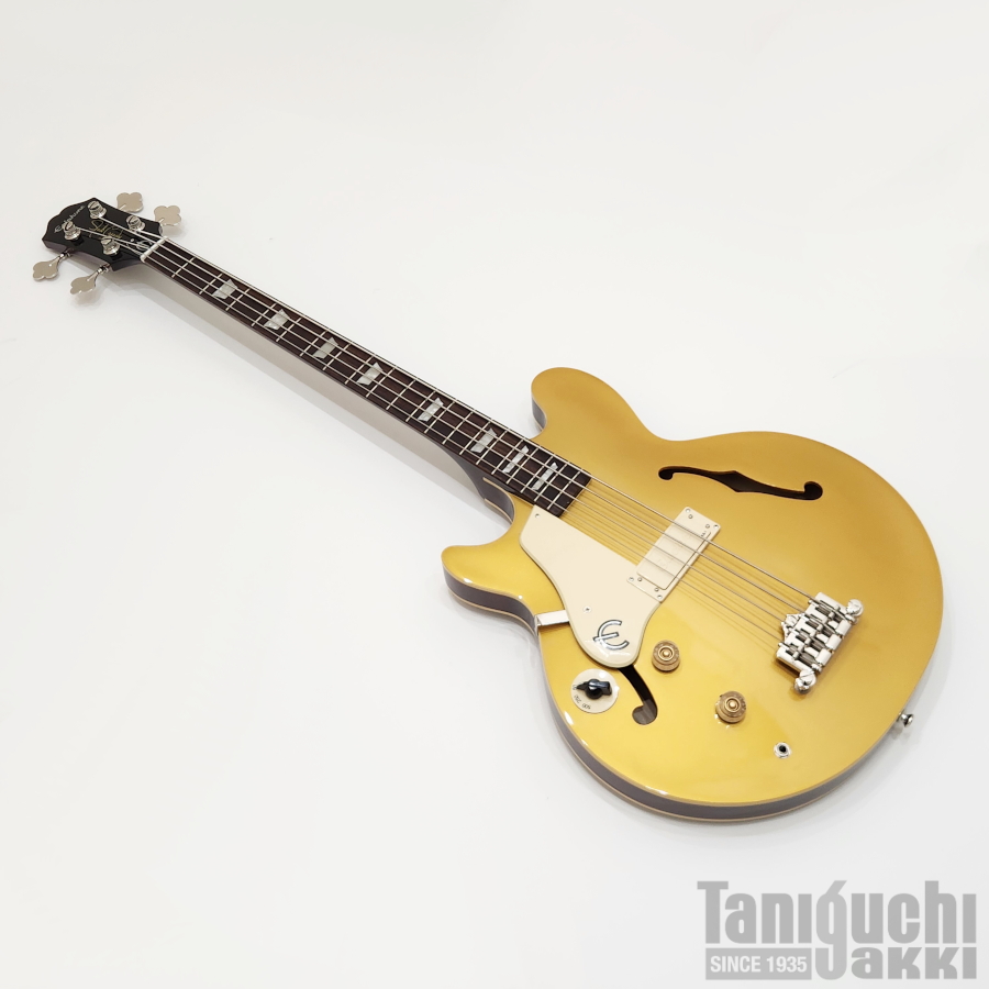 Epiphone Jack Casady Bass Left Handed (Metallic Gold) - 谷口楽器