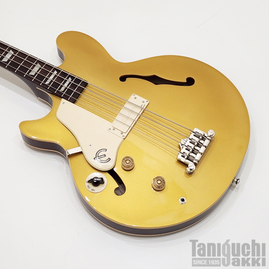 Epiphone Jack Casady Bass Left Handed (Metallic Gold) - 谷口楽器