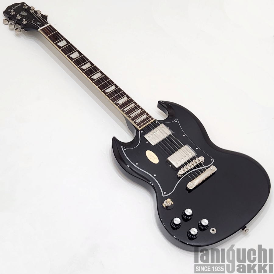 Epiphone SG ブラックエレキギター　レフティ　左利き用 Epiphone SG Standard Left-Handed (Ebony) - 谷口楽器