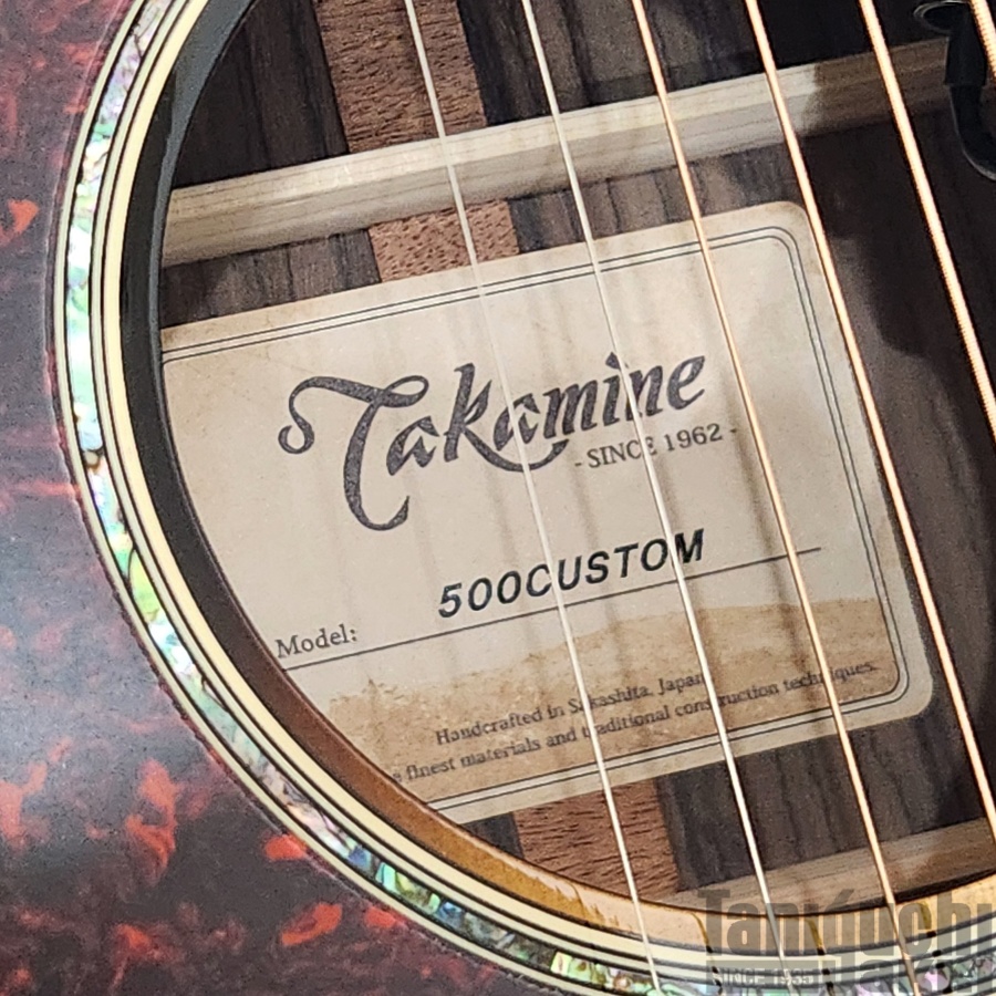 Takamine 500CUSTOM “DMP541C-DC-LH TBS” - 谷口楽器